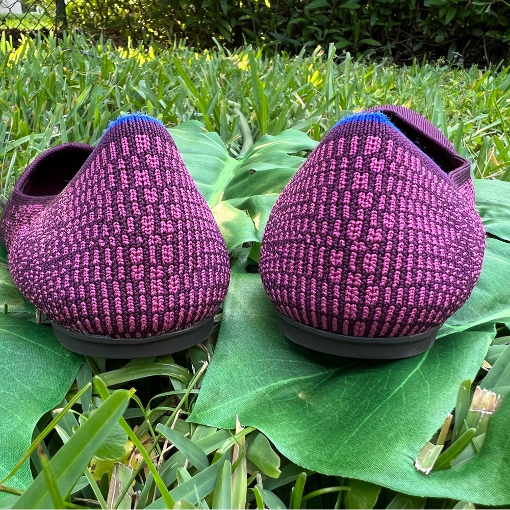Rothy’s The Flat Fig Python Shoes size 8.5 - Picture 3 of 5